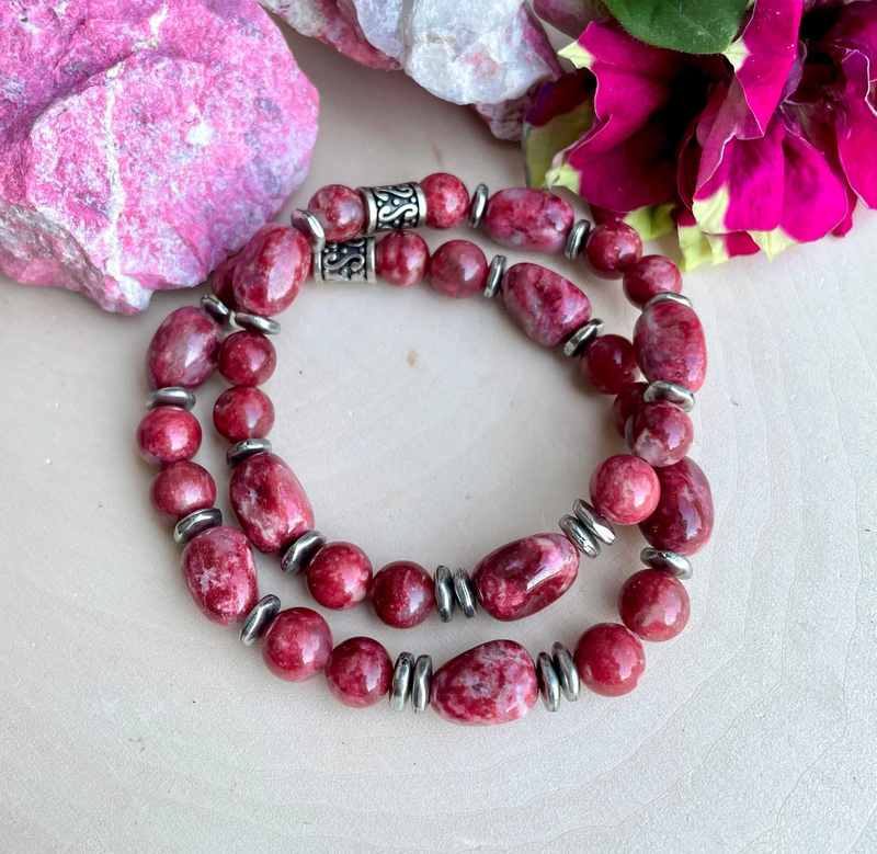 Crystal hot sale stone beads